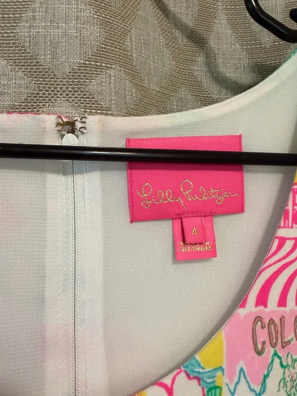 Lilly Pulitzer Sammi Romper Pop Up State of Mind Size 4